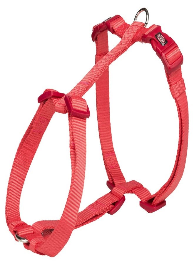 Trixie Premium Touring Harness for Dogs Made with Fleece Padding, Adjustable, and Lightweight Strong D-Ring Keeps The Harness and Leash in Place (S-M, Coral) - Image 1